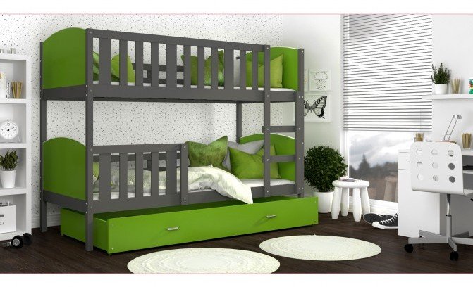 Двухъярусная кровать TAMI 200/90 без матрасов
